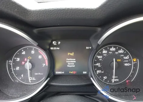 2020 Alfa Romeo Stelvio Ti Sport Awd from USA, damaged, VIN ZASPAKBN6L7C76816